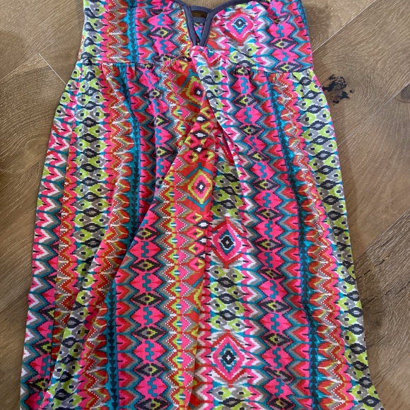 Roxy Strapless Sundress Small - Picture 5 of 8